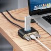 Baseus HUB USB 3.0 auf 1xUSB 3.0 + 3xUSB 2.0., 1m, schwarz