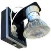 LED-Wandleuchte 1xGU10, IP54, schwarz [SLIP007005]