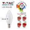 LED Glühbirne - 5.5W, 470lm,  E14, C37, Kerze, CRI>95/10-PACK!