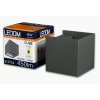 LED-Wandleuchte LEDOM 2x3W, 450lm, IP54, grau, 1+1 gratis! [478191]