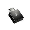 Baseus Exquisite Adapter USB -> USB-C, 2.4A, schwarz [026723]