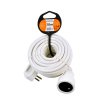 Verlängerungskabel - Stecker, 1 Buchse, 10m, weiß [PS06]