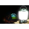 Wiederaufladbare Camping-LED-Leuchte 9W, 120lm/320lm, 2000 mAh, IP44, Micro-USB [T31]