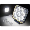 LED-Arbeitsscheinwerfer 20W, 1133lm, quadratisch, 9xLED, 12V/24V [L0177]