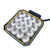 LED-Arbeitsscheinwerfer 25W, 1711lm, quadratisch, 16xLED, 12V/24V [L0178]