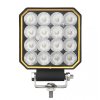 LED-Arbeitsscheinwerfer 25W, 1711lm, quadratisch, 16xLED, 12V/24V [L0178]