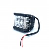 LED-Arbeitsscheinwerfer 25W, 1440lm, 12xLED, 12V/24V, IP67/2-PACK! [L0064]