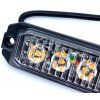 LED Warnlicht 4xLED, 12W, 4 Modi, 12/24V, 2-PACK! [L1892]