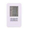 Solight Funk-Thermometer, Temperatur, Uhrzeit, Wecker, weiß, Netzteil 2xAAA+2XAAA [TE44]
