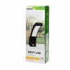 Gartenlampe PYRIT mit PIR-Sensor, 10W, 800LM, 4000K, IP54, schwarz/2-PACK! [AD-OP-6109BLPMR4]