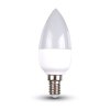 287 2 led gluhbirne 6w e14 kerze dimmbar