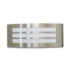 2378 garten wand lampe e27 mit rostfrei stahl und pc ip44