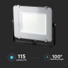 150W LED Fluter/Scheinwerfer 17300lm (115lm/W), schwarz, Samsung Chip
