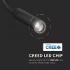 9212 5 led hotel wandleuchte 3w schwarz 3000k