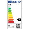 LED-Wandleuchte 20W, 2045lm,IP65, weiß