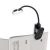 Wiederaufladbare Mini-Lampe von Baseus mit Clip, 3W, 350mAh, 5V, 4000K/2-PACK! [DGRAD-0G]