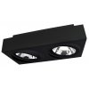 Spectrum Einbauleuchte für 2xAR111 Leuchtmittel schwarz [SLIP005050]