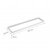 Abdeckung zur Befestigung des LED-Panels an Decke/Wand 30x120 [ACC+035011_FRAME]
