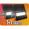 Solarlampe mit PIR-Sensor (funktioniert nach Dunkelheit), 2W, 200lm, 1800mAh, IP65, 6000K, 1+1 gratis! [SLI050001]