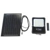 LED Solar Flutlicht/Scheinwerfer 2,3W mit Solarpanel 6W, 400lm, 5000mAh, 100°/2-PACK!