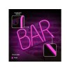 Forever Light Neon LED-Dekoration, BAR, rosa, 3xAA/USB [RTV100301]