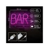 Forever Light Neon LED-Dekoration, BAR, rosa, 3xAA/USB [RTV100301]