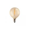 Forever Light LED-Glühbirne GOLD E12 G40 0.5W 24LM 3V, 6er Pack [RTV100384]