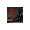 Solight LED-Weihnachtsstern rot, hängend, 60cm, 20x LED, 2xAA (1V263)