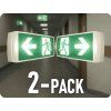 Notlicht 16xLED 3W, 140lm, IP65, 6000K/2-PACK!