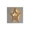 Solight LED Wanddekoration Weihnachtsstern 24xLED 2xAA (1V261)