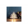 Solight LED Weihnachtsbaum Holzdekor 6LED warmweiß 2xAAA (1V45-T)