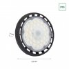 LED Highbay PLATEO SUN 2, 100W, 12500lm, 4000K, 90°, IP65, schwarz [SLI044022NW_PW]