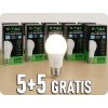 E27 LED-gluhbirne 8,5W, 806lm, SAMSUNG Chip, A60, 5+5 gratis!
