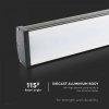 LED-Linear-Highbay 100W, 8700lm, schwarz