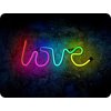 Forever Light Neon LED-Dekoration LOVE mehrfarbig, 3xAA/USB [RTV100438]