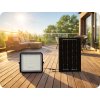 LED Solar Flutlicht/Scheinwerfer mit Solarpanel 6W, 400lm, IP65, 5000mAh