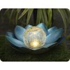 SUNARI Solarlampe Lotusblume blau, 3000K, 600mAh [RTV100528]