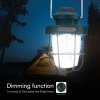 Wiederaufladbare Camping-LED-Leuchte 3 W, 230 lm, 2700 K/6500 K dimmbar, 2000 mAh, USB-C, IP44 + Geschenk 🎁!