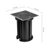 LED-Leuchte LUKKA Top-Up, in den Boden eingebaut GU10, IP67, max. 4W, quadratisch [SLIP012016]