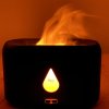 FLAMMENEFFEKT LUFTBEFEUCHTER 5W, 150ML, 5V, SCHWARZ [DFZ002B]