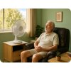 ACA TISCHVENTILATOR 45W, Ø40CM, 230V [FANTPWH30]