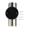 LED-Wandleuchte 2xGU10, UP&DOWN, Edelstahl, IP44/2-PACK!