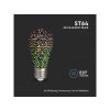 LED-LAMPE E27 3D, 3W, ST64, 3000K
