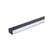 LED LINEARE AUFBAULEUCHTE 40W, 3300LM, SCHWARZ, 0-10V DIMMBAR, SAMSUNG CHIP, 6400K