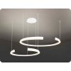 DESIGNER LED PENDELLEUCHTE 48W, 5150LM, TRIAC DIMMBAR, WEISS, IP20, 4000K