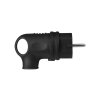 DPM-WINKELSTECKER FÜR FEUCHTIGKEIT IP44, SCHWARZ [PG005]