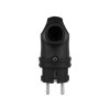 DPM-WINKELSTECKER FÜR FEUCHTIGKEIT IP44, SCHWARZ [PG005]
