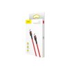 BASEUS KABEL CAFULE USB-C - USB-C, PD 2.0, QC 3.0, 60W, 1M, ROT [018122]