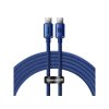 BASEUS CRYSTAL SHINE USB-C-AUF-USB-C-KABEL, 100 W, 1,2 M, BLAU [030621]