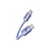 BASEUS CRYSTAL SHINE USB-C-AUF-USB-C-KABEL, 100 W, 1,2 M, LILA [030622]